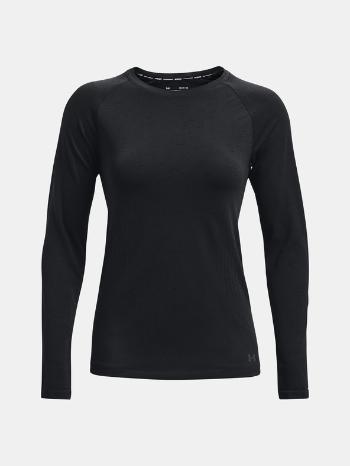 Under Armour Seamless Run LS Tricou Negru