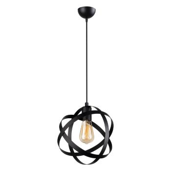 Lustră neagră din metal Lama – Squid Lighting