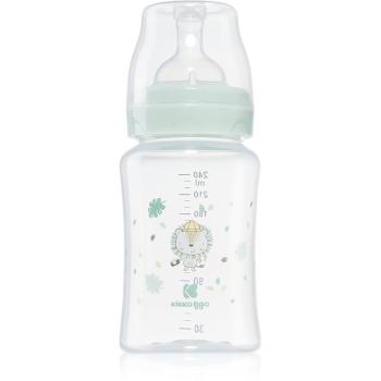 Kikkaboo Jungle King biberon pentru sugari 3 m+ Mint 240 ml