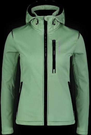 Femei izolate jachetă softshell Nordblanc Strălucire verde NBWSL7578_PAZ