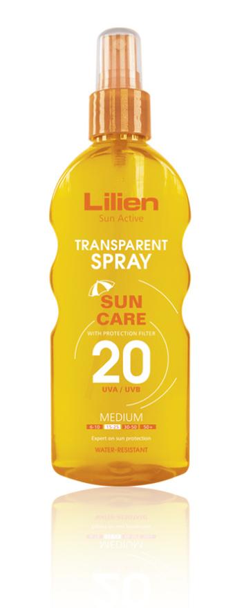 Lilien Spray de protecție solară SPF 20 (Transparent Spray) 200 ml