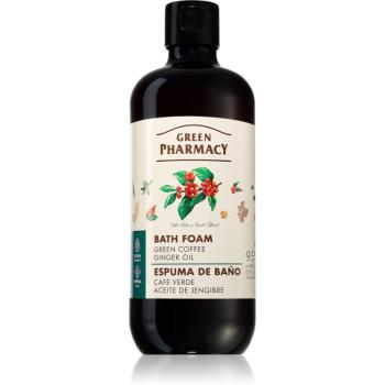 Green Pharmacy Green coffee & Ginger Oil Bath Foam spuma de baie 500 ml