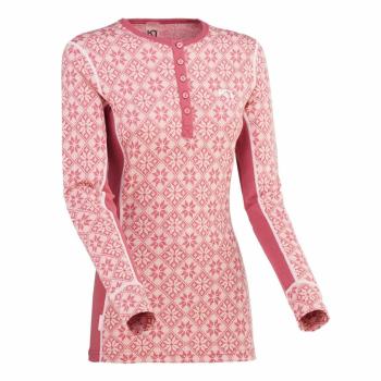 Merino pentru femei tricou Kari Traa trandafir roz 622692-Lilac