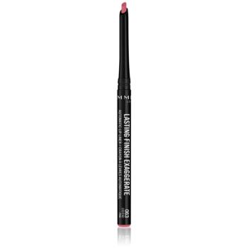 Rimmel Lasting Finish Exaggerate creion de buze automat culoare 063 Eastend Pink 0,25 g