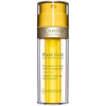 Clarins Plant Gold  Nutri-Revitalizing Oil-Emulsion ulei hranitor pentru piele 2 in 1 35 ml