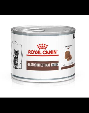 ROYAL CANIN Kitten Gastro Intestinal Digest 6x195 g mousse hrana pisoi