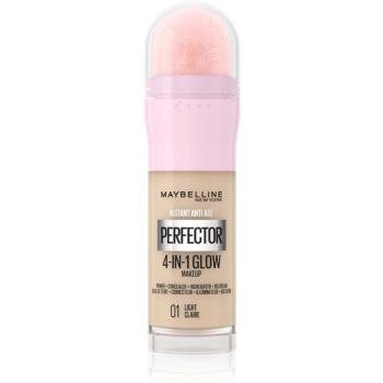 Maybelline Instant Age Rewind Perfector 4-in-1 Glow machiaj de stralucire pentru un look natural culoare 01 Light 20 ml