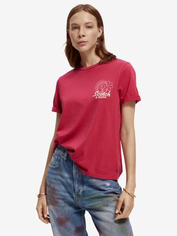 Scotch & Soda Tricou Roz