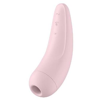 Satisfyer Vibrator pentru stimularea clitorisului Curvy 2+ Pink