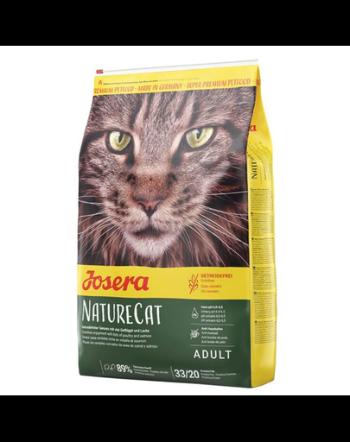 JOSERA NatureCat hrana uscata pisici adulte fara cereale 10 kg + geanta GRATIS