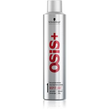 Schwarzkopf Professional Osis+ Keep It Light fixativ pentru păr, cu fixare ușoară pentru par intins 300 ml