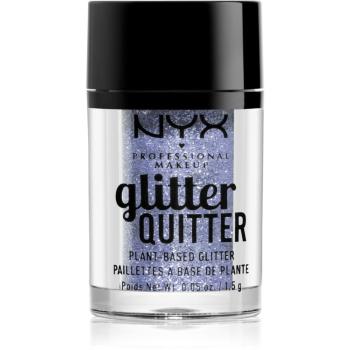 NYX Professional Makeup Glitter Quitter luciu culoare 03 - Purple 1.5 g