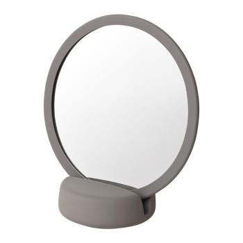 Oglindă cosmetică pentru masă Blomus, înălțime 18,5 cm, gri