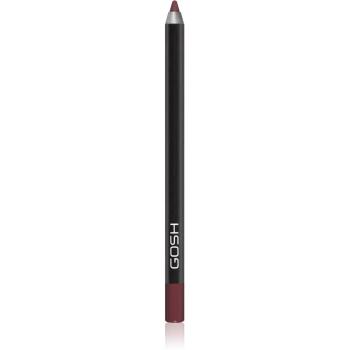 Gosh Velvet Touch creion contur pentru buze, waterproof culoare 003 Cardinal Red 1.2 g