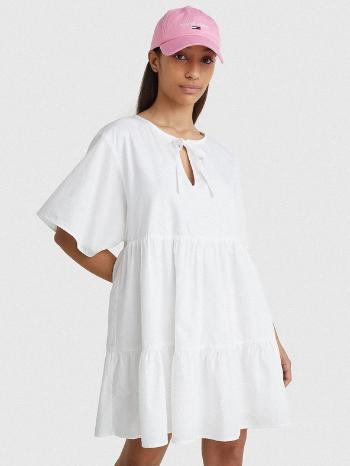 Tommy Jeans Rochie Alb