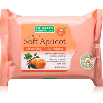 Beauty Formulas Apricot Servetele umede 25 buc