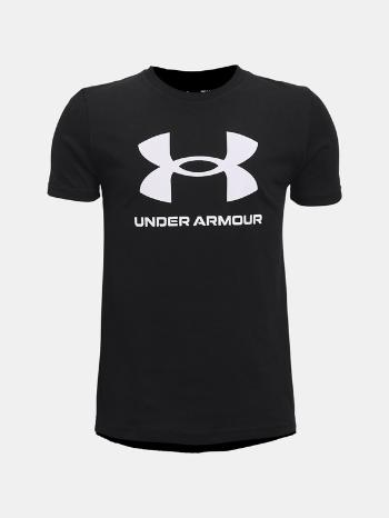 Under Armour Sportstyle Tricou pentru copii Negru