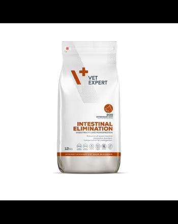 VET EXPERT Veterinary Diet Dog Intestinal Elimination 12 kg hrana veterinara uscata pentru caini