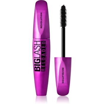 Makeup Revolution Big Lash Reloaded mascara pentru extra volum culoare Black 8 ml