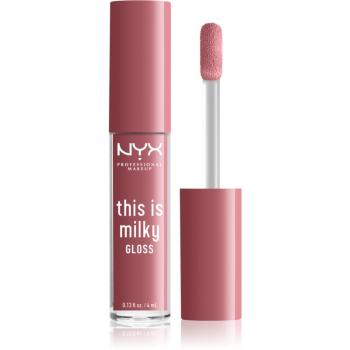 NYX Professional Makeup This is Milky Gloss lip gloss hidratant culoare 02 - Cherry skimmed 4 ml
