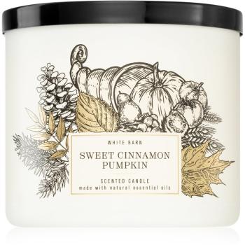 Bath & Body Works Sweet Cinnamon Pumpkin lumânare parfumată 411 g