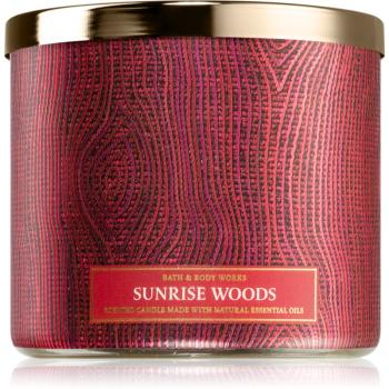 Bath & Body Works Sunrise Woods lumânare parfumată 411 g