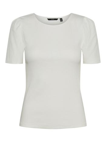 Vero Moda Tricou pentru femei VMNATASHA10264993 SnowWhite XS