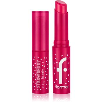 flormar Lip Balm balsam de buze cu aromă culoare 003 Strawberry 3 g