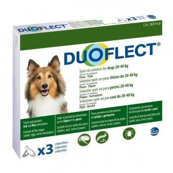 DUOFLECT, spot-on, soluție antiparazitară, câini 20-40kg, 3 pipete