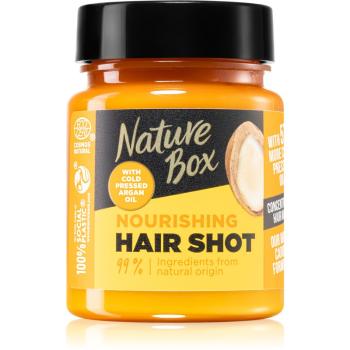 Nature Box Argan Hair Shot masca de par regeneratoare cu ulei de argan 60 ml