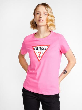 Guess original Tricou Roz