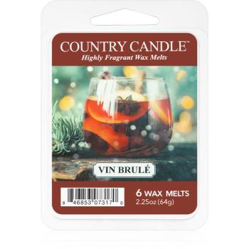 Country Candle Vin Brulé ceară pentru aromatizator 64 g