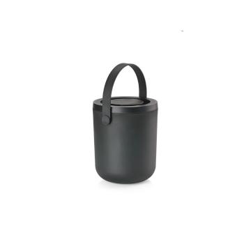 Coș pentru deșeuri organice Zone Bio, 3 l, negru