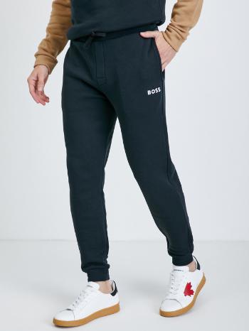 BOSS Pantaloni de trening Negru