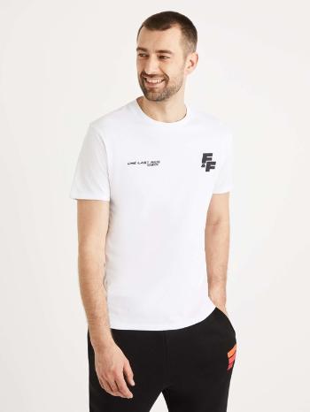 Celio Fast & Furious Tricou Alb