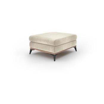 Puf cu tapițerie de catifea Windsor & Co Sofas Astre, bej