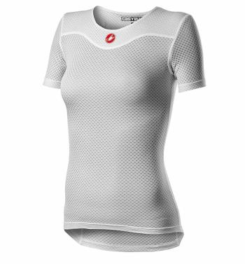 
                 CASTELLI Tricou de ciclism cu mânecă scurtă - PRO ISSUE 2 LADY - alb  
            