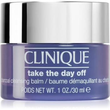 Clinique Take The Day Off™ Charcoal Detoxifying Cleansing Balm lotiune de curatare cu cărbune activ 30 ml