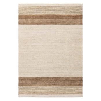 Covor bej reversibil/țesut manual din iută 120x170 cm Cedar – Asiatic Carpets