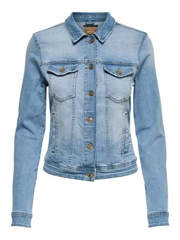 ONLY Jachetă pentru femei ONLTIA LIFE DNM JACKET BB LB BEX179 NOOS Light Blue Denim 38