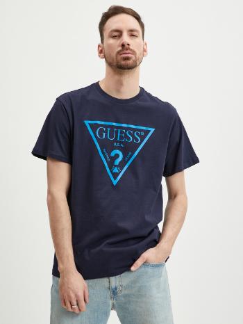 Guess Reflective Tricou Albastru