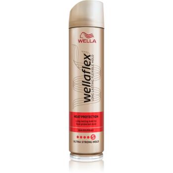 Wella Wellaflex Heat Protection fixativ pentru păr cu fixare foarte puternică pentru modelarea termica a parului 250 ml