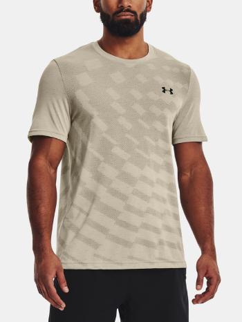 Under Armour UA Seamless Radial SS Tricou Maro