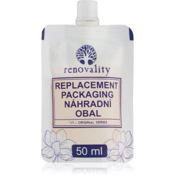 Renovality Original Series Cold-Pressed Plum Oil rezervă de reumplere 50 ml