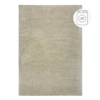 Covor bej lavabil din fibre reciclate 80x150 cm Fluffy – Flair Rugs