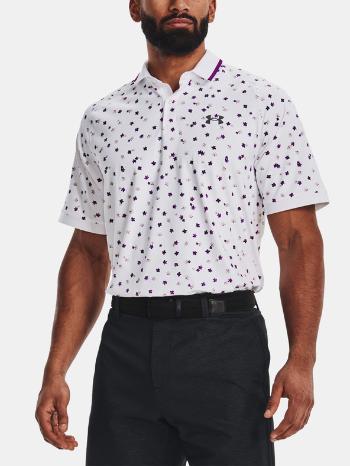 Under Armour UA Iso-Chill Floral Polo Tricou Alb