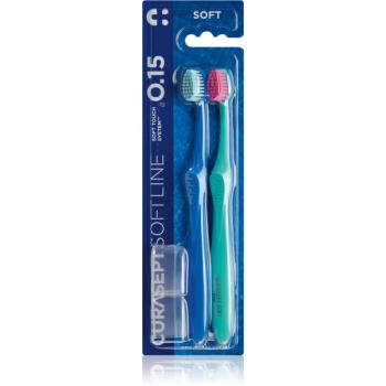 Curasept Softline 0.15 Soft 2pack perie de dinti 2 pc