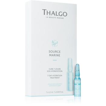 Thalgo Source Marine 7 Day Hydration Treatment 7 zile de tratament restaurativ pentru o hidratare intensa 7x1,2 ml