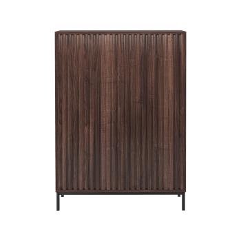 Dulap în culoare naturală cu aspect de lemn de nuc 80x110 cm Celine - Støraa