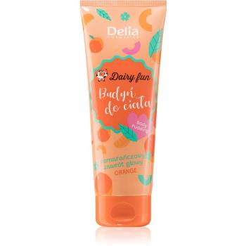 Delia Cosmetics Dairy Fun spumă de corp pentru răsfăț Orange 250 ml